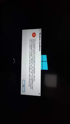 Windows Installation abgebrochen und ich komm nicht weiter?