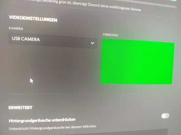 Webcam funktioniert in Discord nicht, warum?