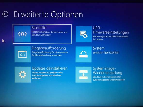 Wie bekomme ich meinen Laptop wieder an? Was muss ich tun?
