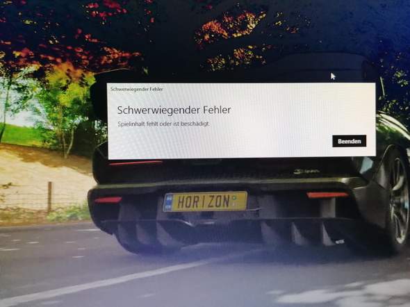 Forza horizon 4 PC startet nicht?