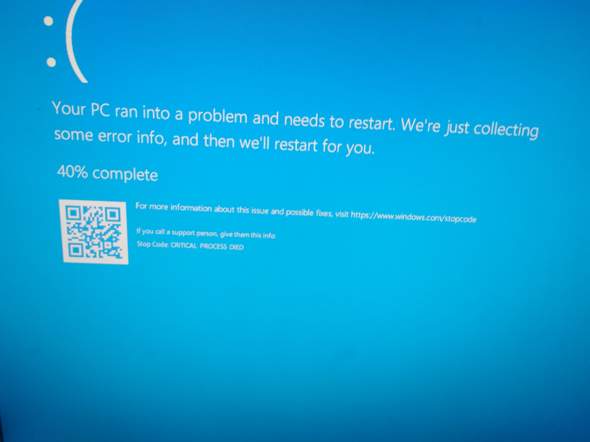 Bluescreen Problem?