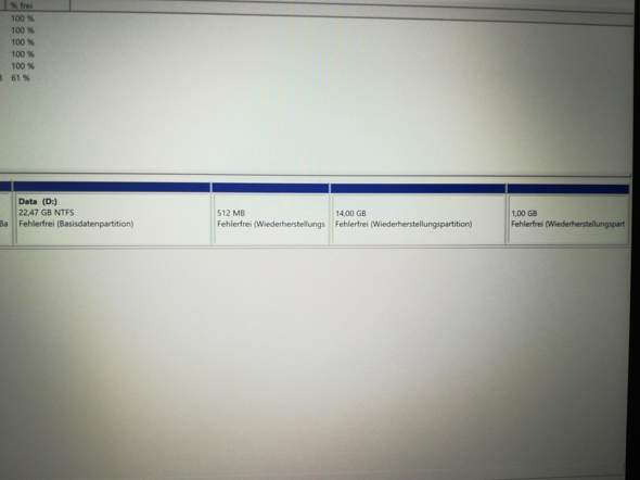 Windows 10 14GB Wiederherstellungspartition löschen?