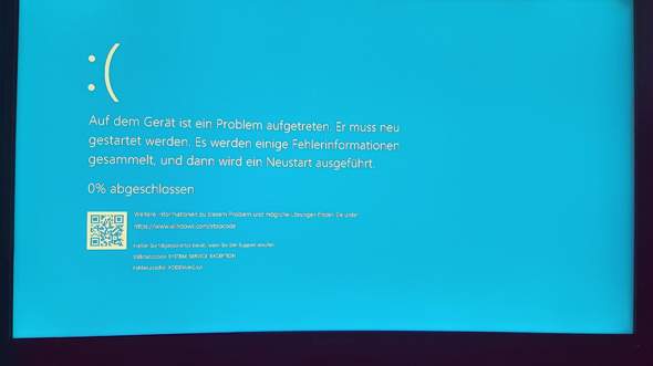 Windows 10 Bluescreen nach AMD Overdrive Installtion?