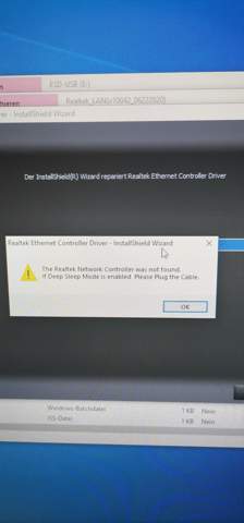 Treiber installieren fehler?