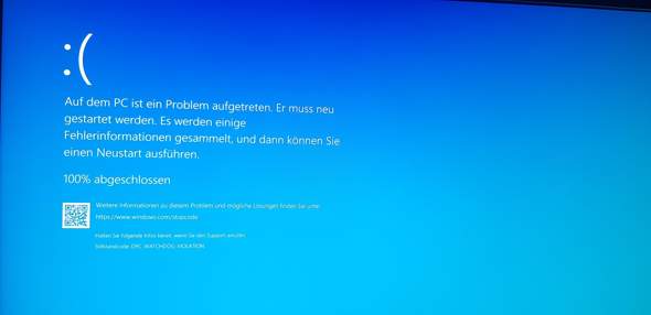 Dateien nach Bluescreen verschwunden?