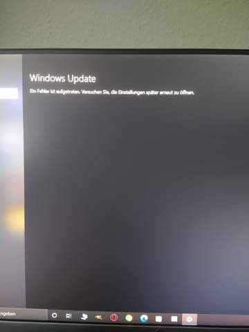 Windows 10 Fehler?