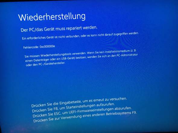 Windows Bluescreen?