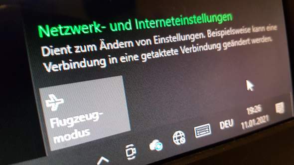 Ethernet will sich nicht mehr Verbinden?