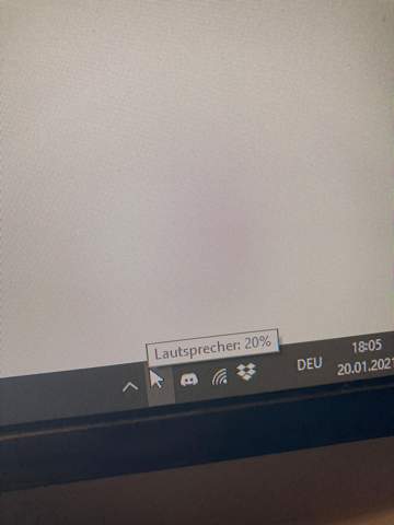 Lautstärkesymbol beim PC in der Taskleiste unsichtbar?