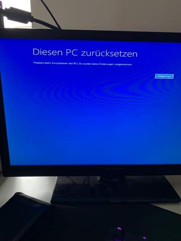 PC zurücksetzen?