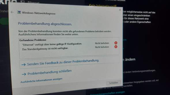 Internetprobleme was soll ich tun?