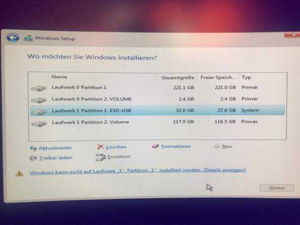 wie schaffe ich es meine festplatte für windows kompatibel zu machen?