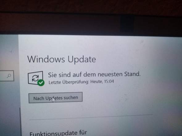 Windows Update wird nicht angezeigt?