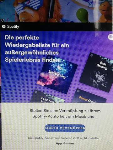 Windows g erkennt Spotify nicht?