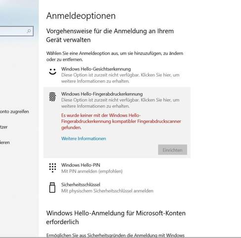 Fingerprint geht nicht mehr Lenovo?