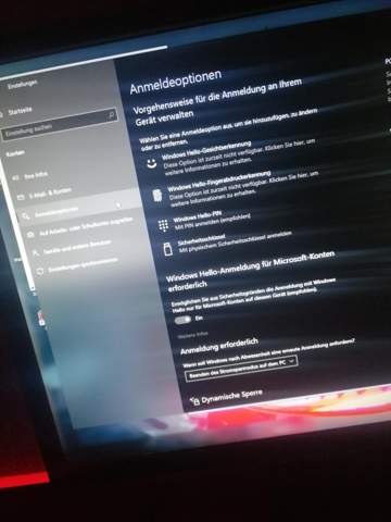 Kann passwort bei Windows nicht einrichten?