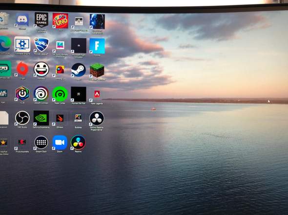 Meine Desktop icons sind sehr groß?