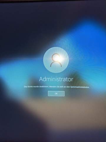 Wie kann ich dieses Problem bei Windows lösen?
