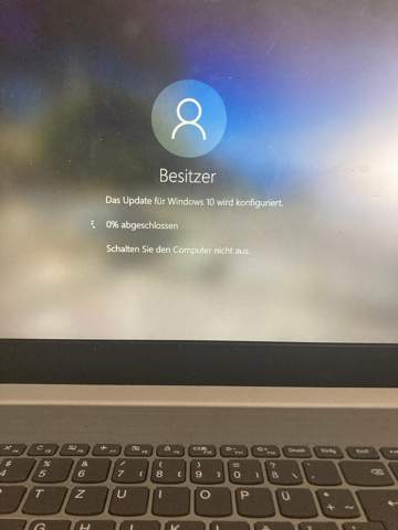 Windows 10 Update hängt?