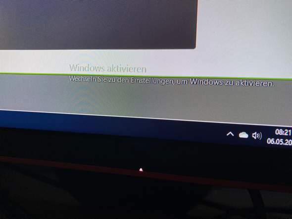 Was ist hier gemeint mit Windows aktivieren?
