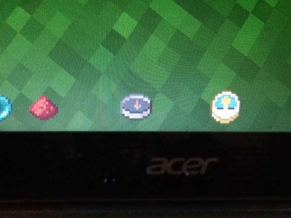 Minecraft Taskleiste zum Teil unsichtbar?