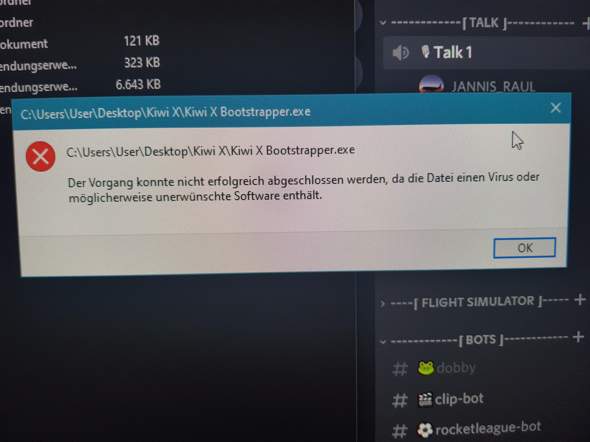 Warum ist das da?
