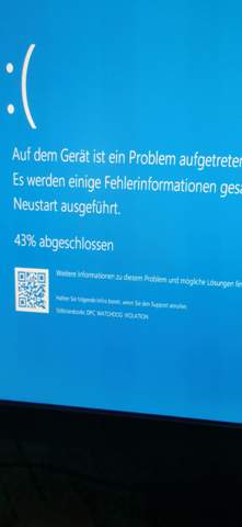 Windows 10 friert ein und stürzt ab, bekomme blauen Bildschirm?
