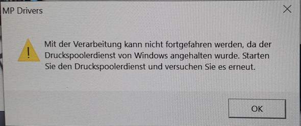 Drucker spoolerdienst reparieren?