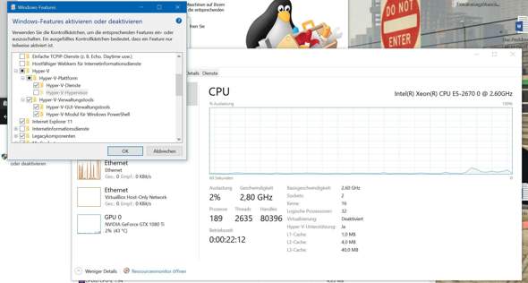 Wie aktiviere ich Hyper-V unter Windows 10?