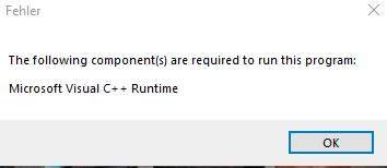 Microsoft visual c++ Fehler?