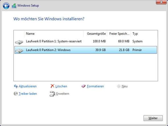 Laptop sehr langsam nach Zurücksetzen?