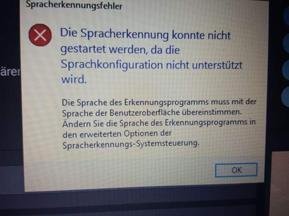 Windows Spracherkennung?