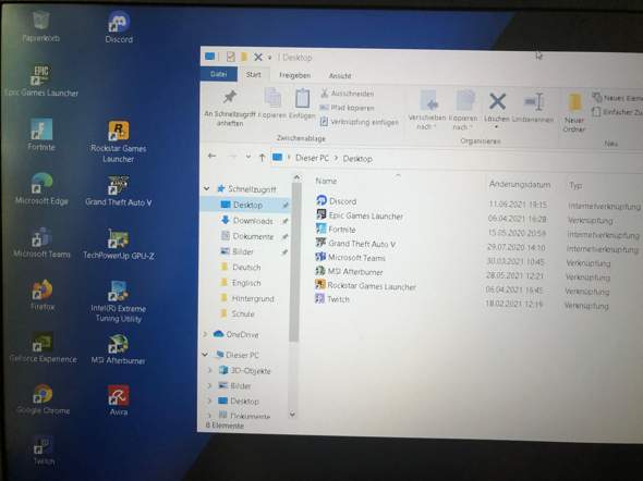 Nicht alle Programme werden am Desktop angezeigt?