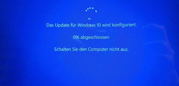 Wieso dauert dieses Update so lange?