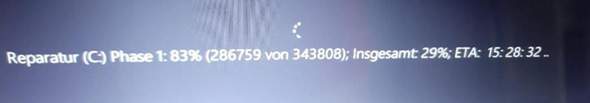 Windows repariert schon seit 3 Tagen dauernd bei Tag und bei Nacht meinen Uralt-Laptop? Ist...