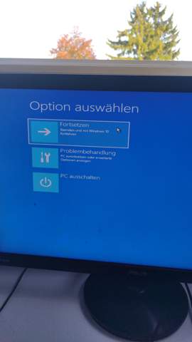 PC startet nicht, öffnet nur Windows Reperaturfenster?