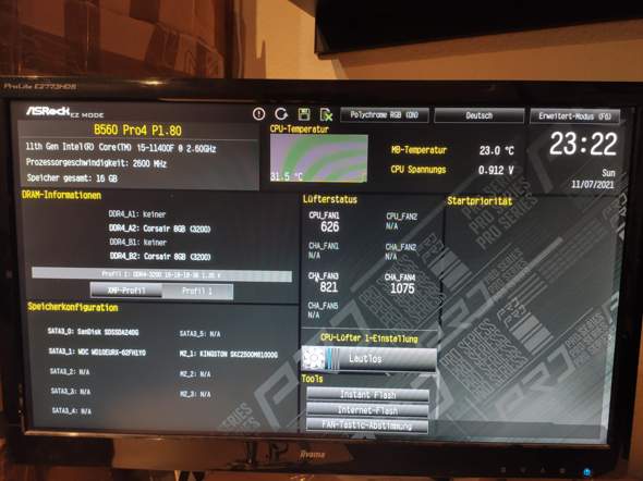 Windows startet nicht von meiner SSD?