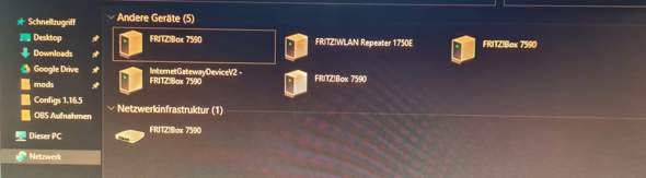 Router wird mehrmals angezeigt?