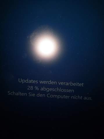 Windows 10 Update abbrechen?