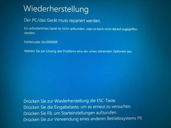 Windows 10 zerschossen, Hilfe?