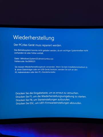 Windows wird nicht installiert?