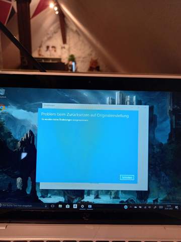 Neu Installation von Windows10 auf Laptop nicht möglich?