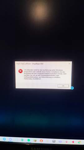 Fehlermeldung Windows entfernen?