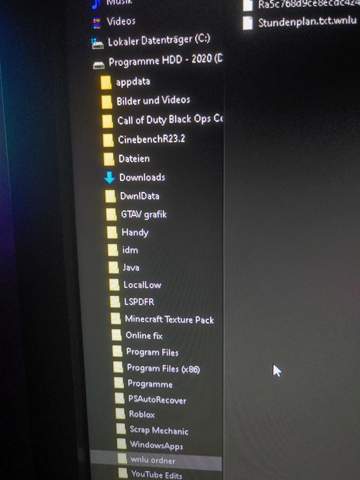 Ordner Sichtbarkeit verstecken Windows 10?