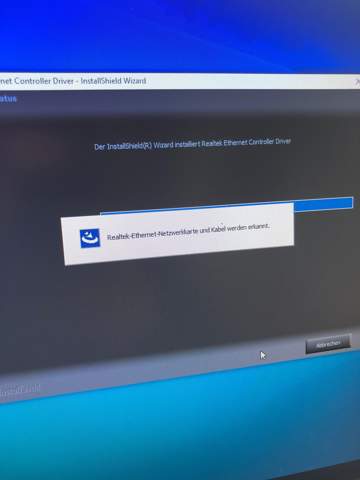 Realtek LAN Driver Problem?