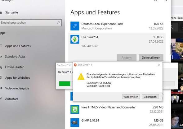 Wie Programm deinstallieren Hilfe?