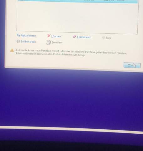 windows 10 installation geht nicht?