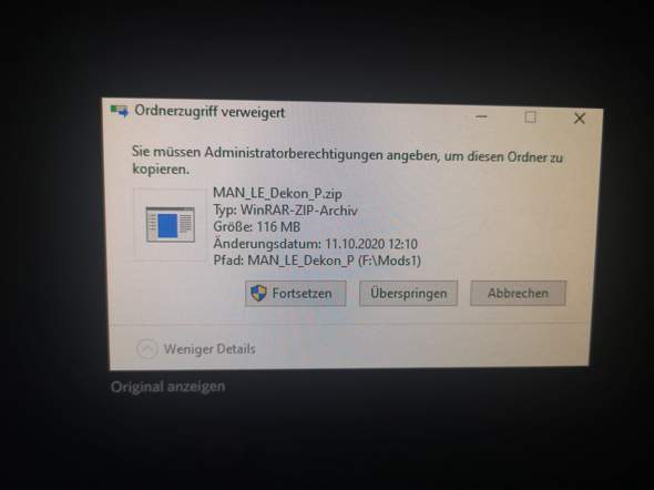 Hamachi Fehler, Administrator fehler?