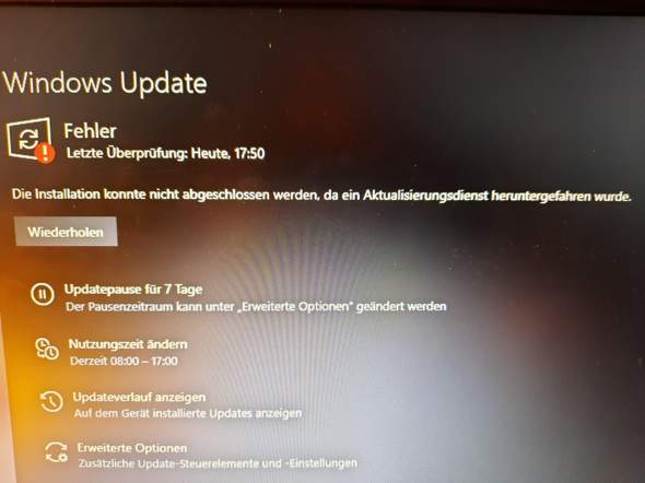 Windows Update ist kaputt?