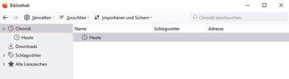 Meine offenen Tabs in Firefox sind weg, gibt es noch eine andere Methode als...